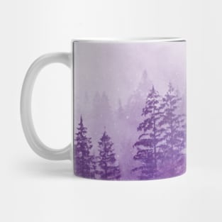 Purple Foggy Forest Mug